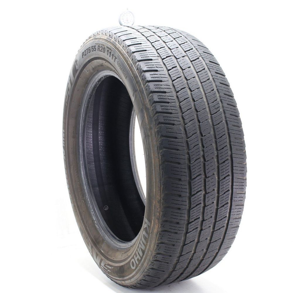 Set of (2) Used 275/55R20 Kumho Crugen HT51 111T - 6.5-7.5/32 - Image 1
