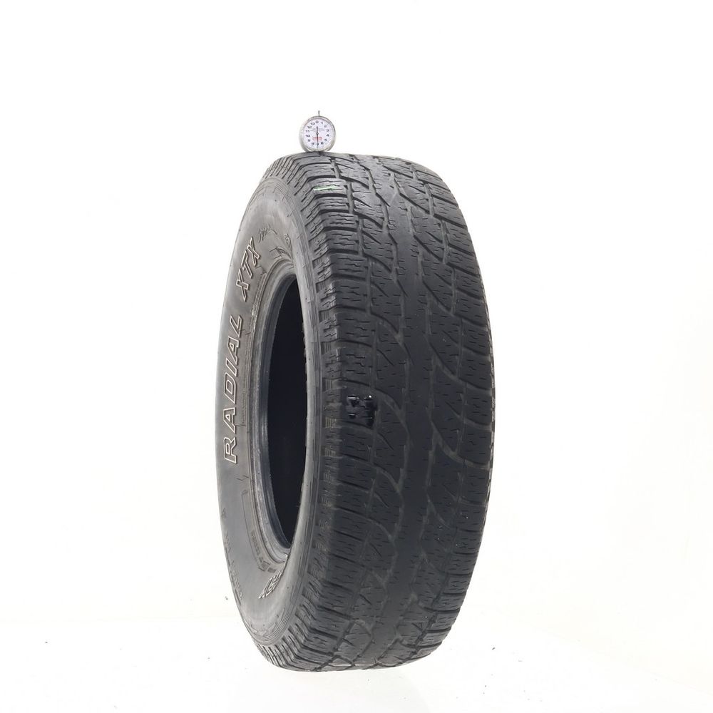 Used 235/75R15 Wild Country Radial XTX SPORT 105S 7/32 Utires