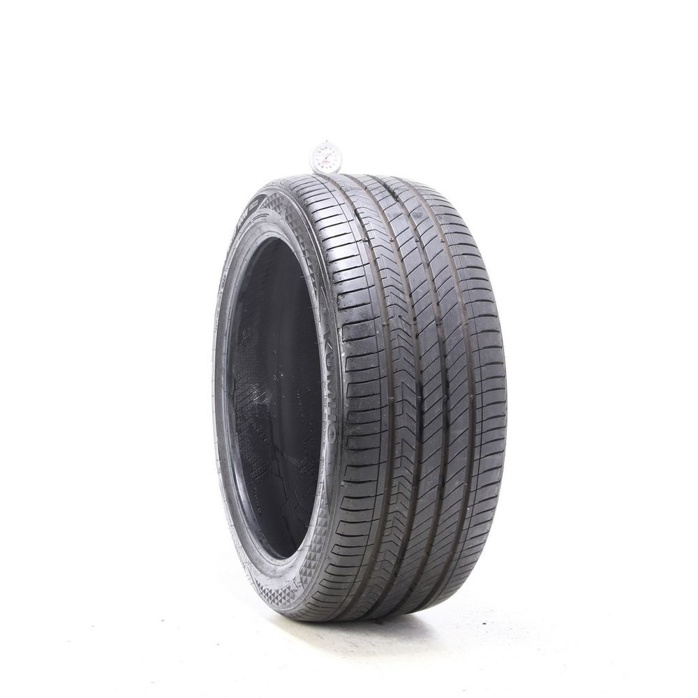 Set of (2) Used 255/40ZR19 Kumho Majesty 9 Solus TA91 100W - 8.5/32 - Image 1