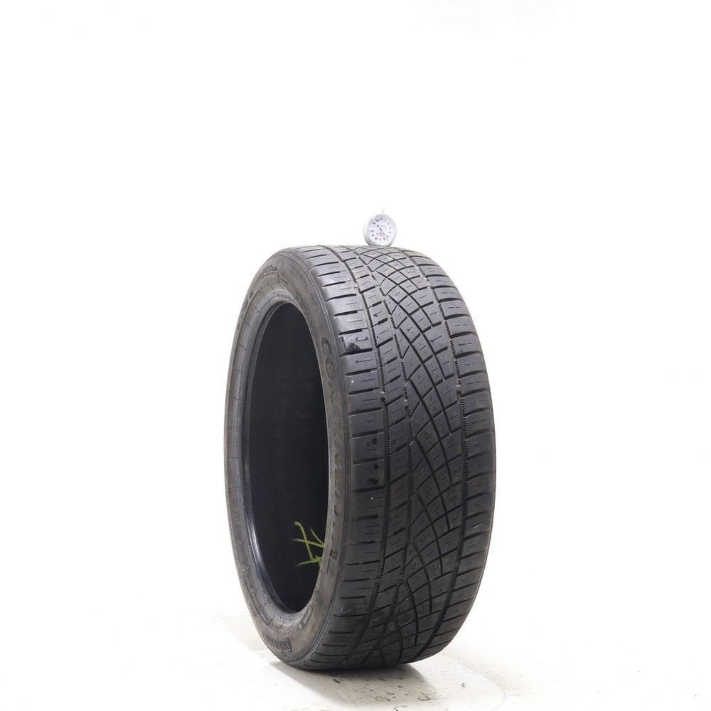 Set of (2) Used 225/40ZR18 Continental ExtremeContact DWS06 Plus 92Y - 5-5.5/32 - Image 1