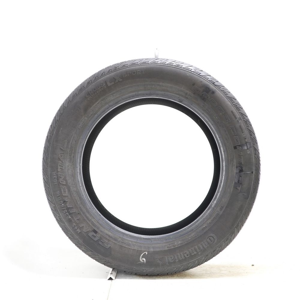 Set of (2) Used 235/60R18 Continental CrossContact LX Sport 103H - 7-8/32 - Image 3
