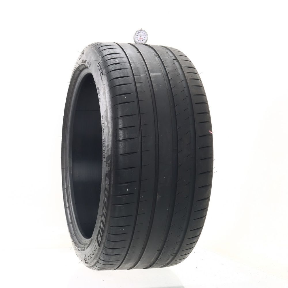Set of (2) Used 325/35ZR22 Michelin Pilot Sport 4 S MO1 114Y - 6.5-7/32 - Image 4