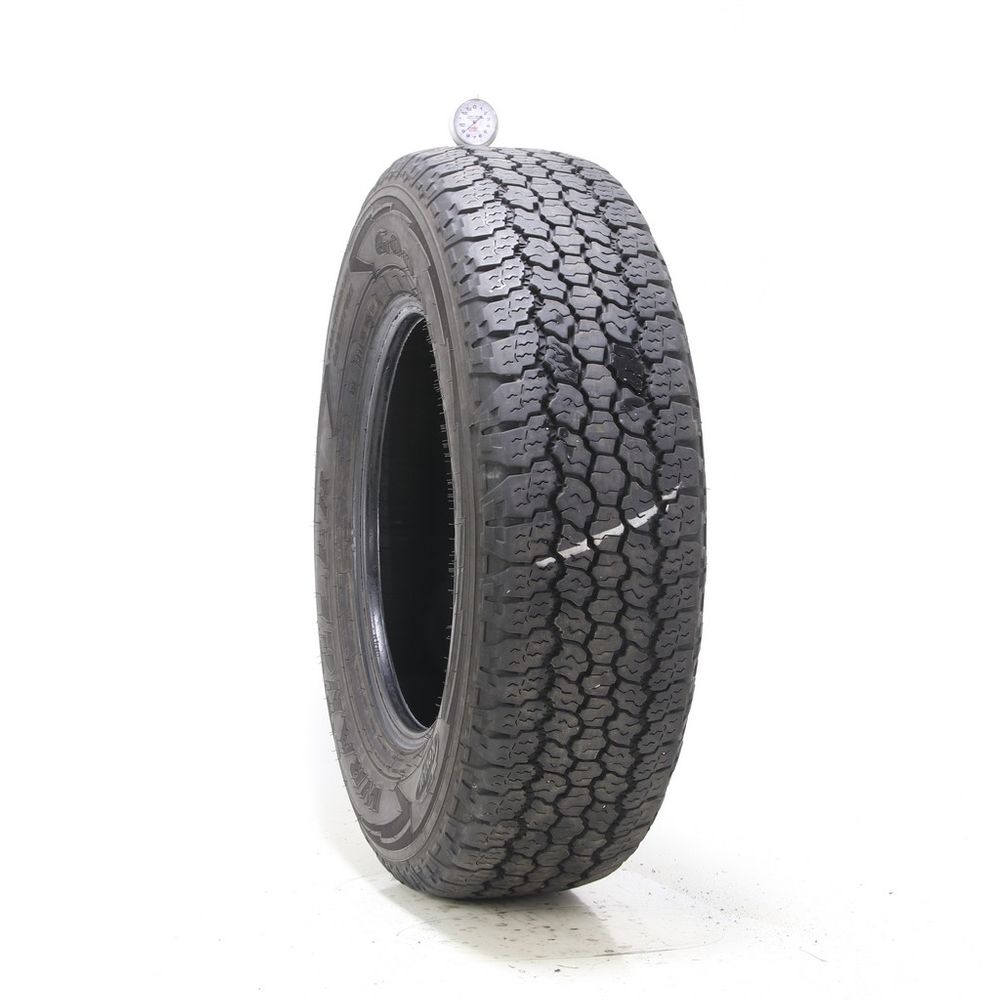 Set of (2) Used 235/75R17 Goodyear Wrangler All-Terrain Adventure Kevlar 109T - 8.5-9.5/32 - Image 1