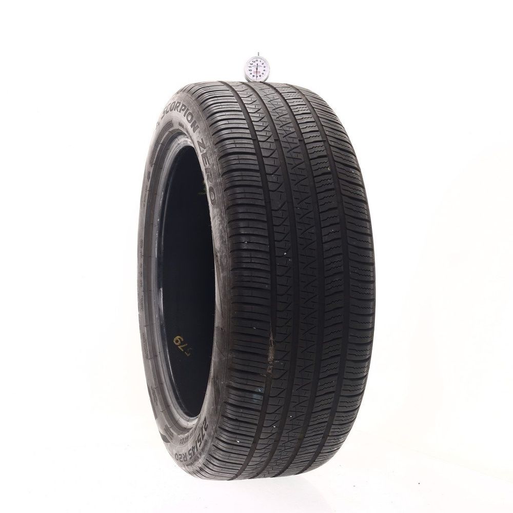Set of (2) Used 275/45R20 Pirelli Scorpion Zero Run Flat 110H - 7-7.5/32 - Image 1