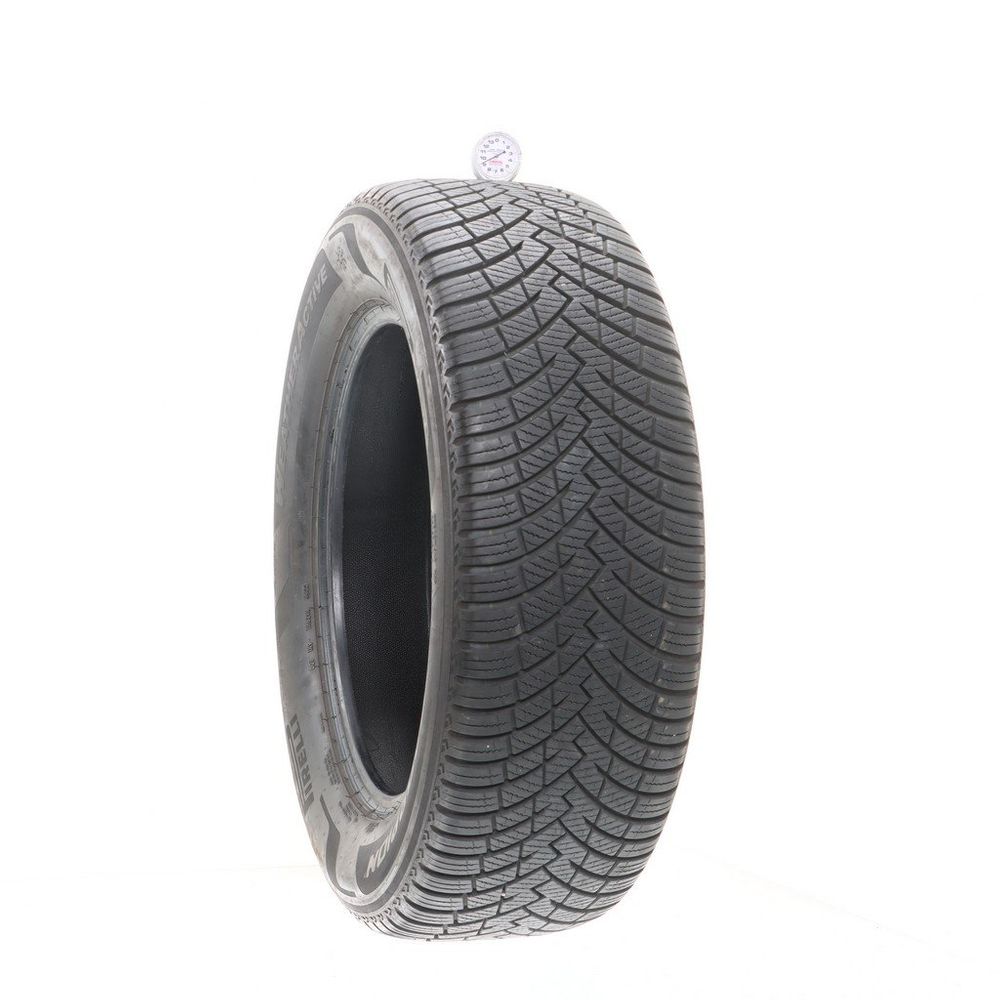 Set of (2) Used 245/60R18 Pirelli Scorpion Weather Active 105V - 9/32 - Image 1