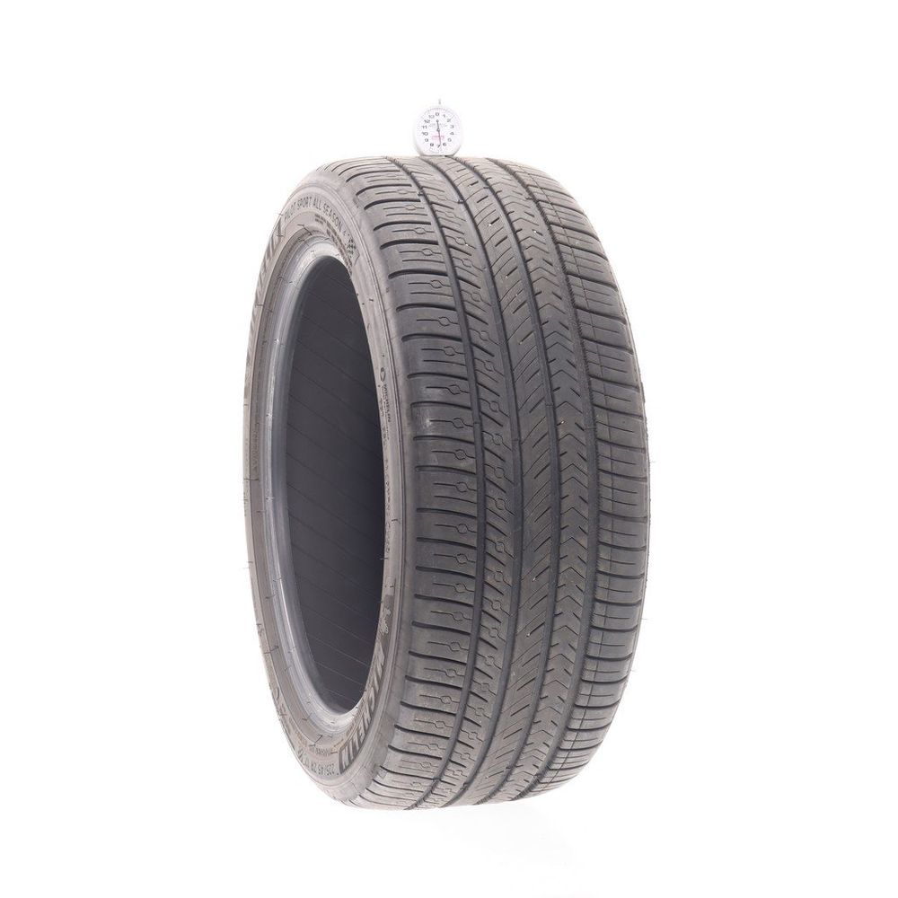 Set of (2) Used 225/45ZR17 Michelin Pilot Sport All Season 4 94Y - 6.5/32 - Image 1