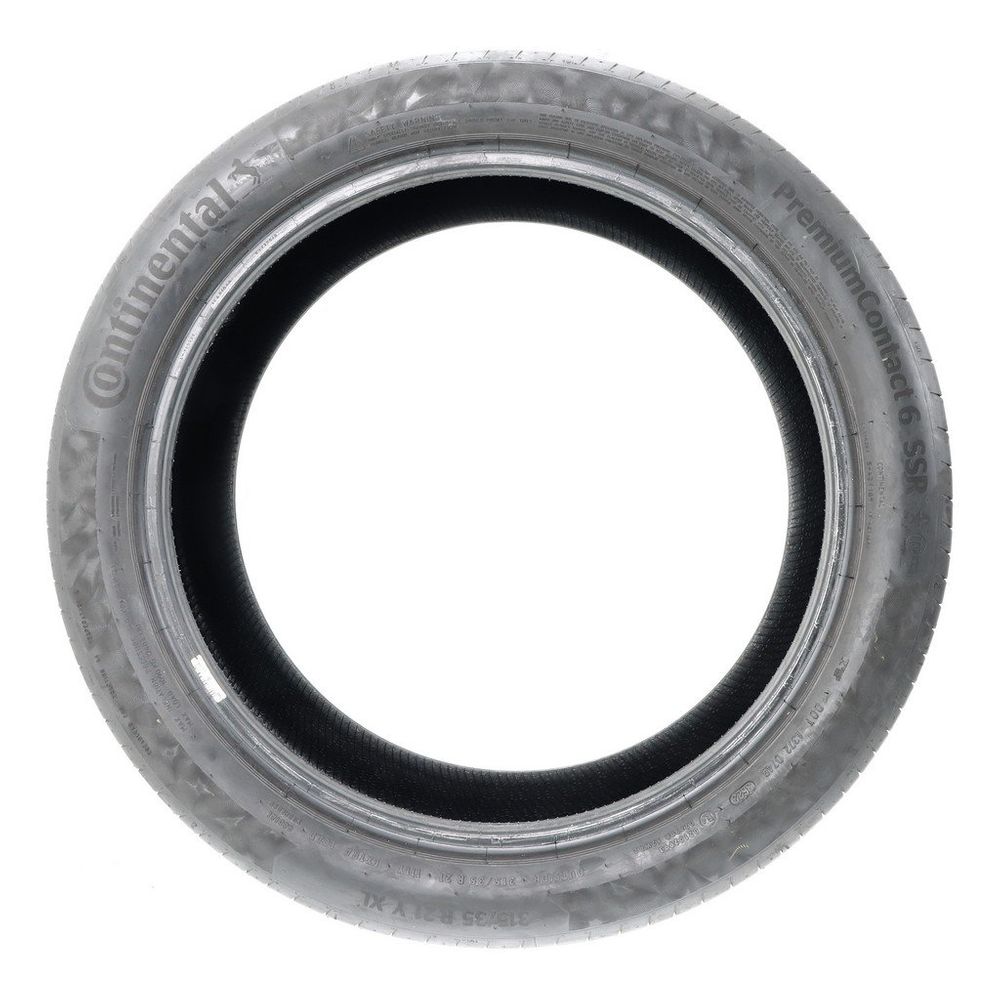Set of (4) Used 315/35R21 Continental PremiumContact 6 SSR 111Y - 6.5-8/32 - Image 6