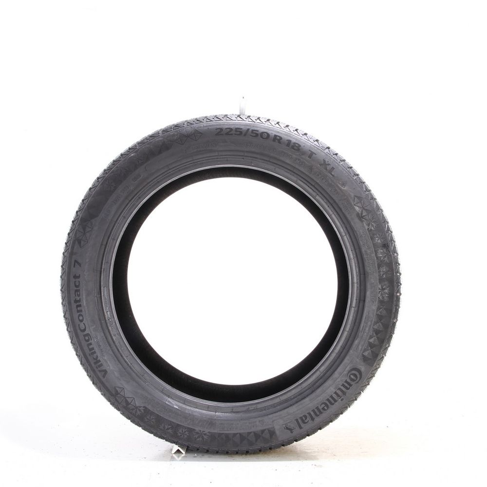 Set of (2) Used 225/50R18 Continental VikingContact 7 99T - 7.5-8/32 - Image 3