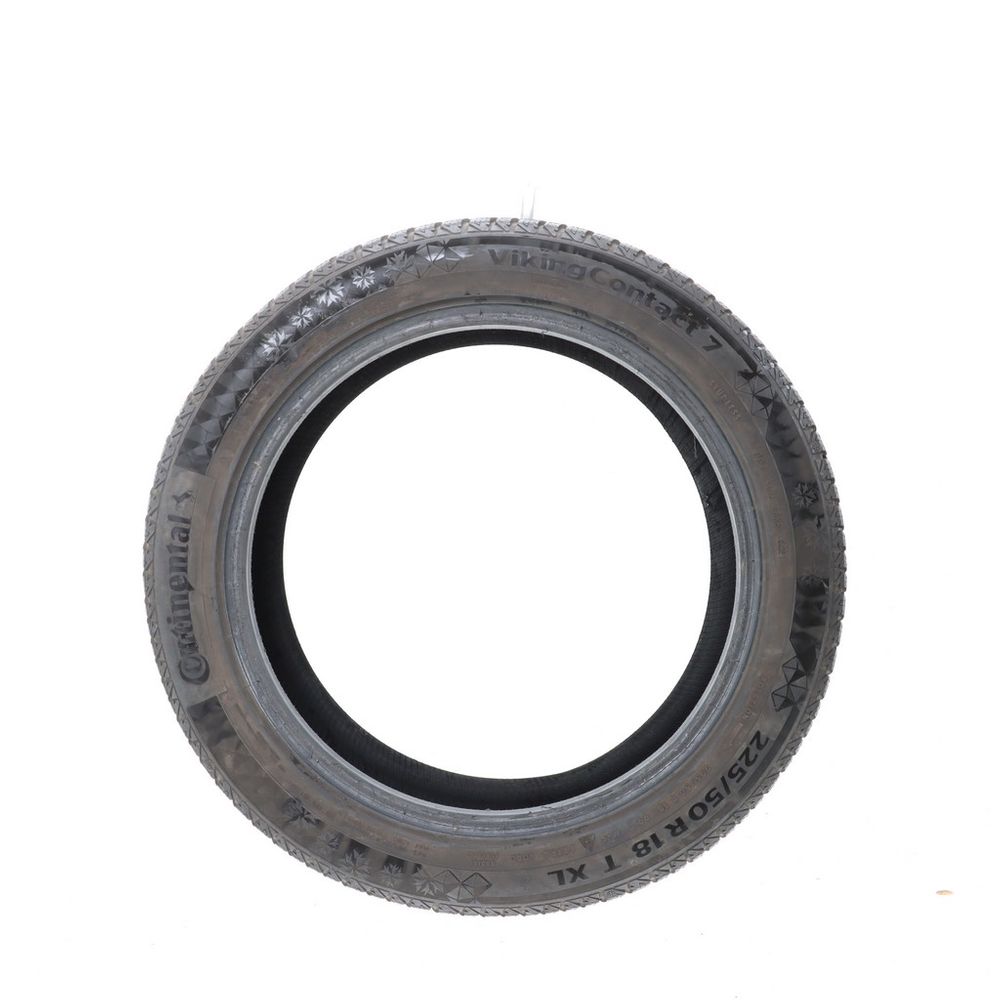Set of (2) Used 225/50R18 Continental VikingContact 7 99T - 7.5-8/32 - Image 6