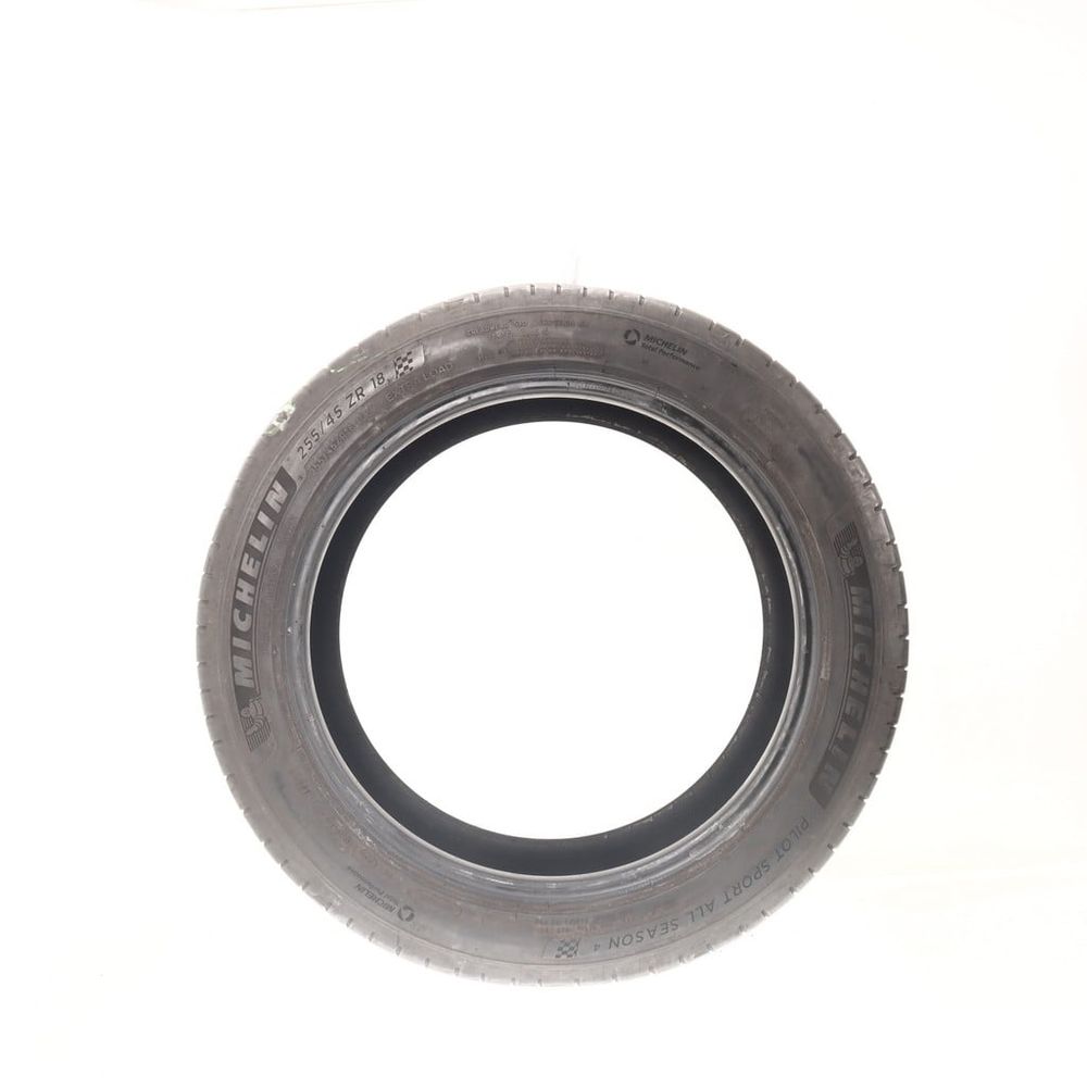 Set of (2) Used 255/45ZR18 Michelin Pilot Sport All Season 4 103Y - 6.5-7.5/32 - Image 3