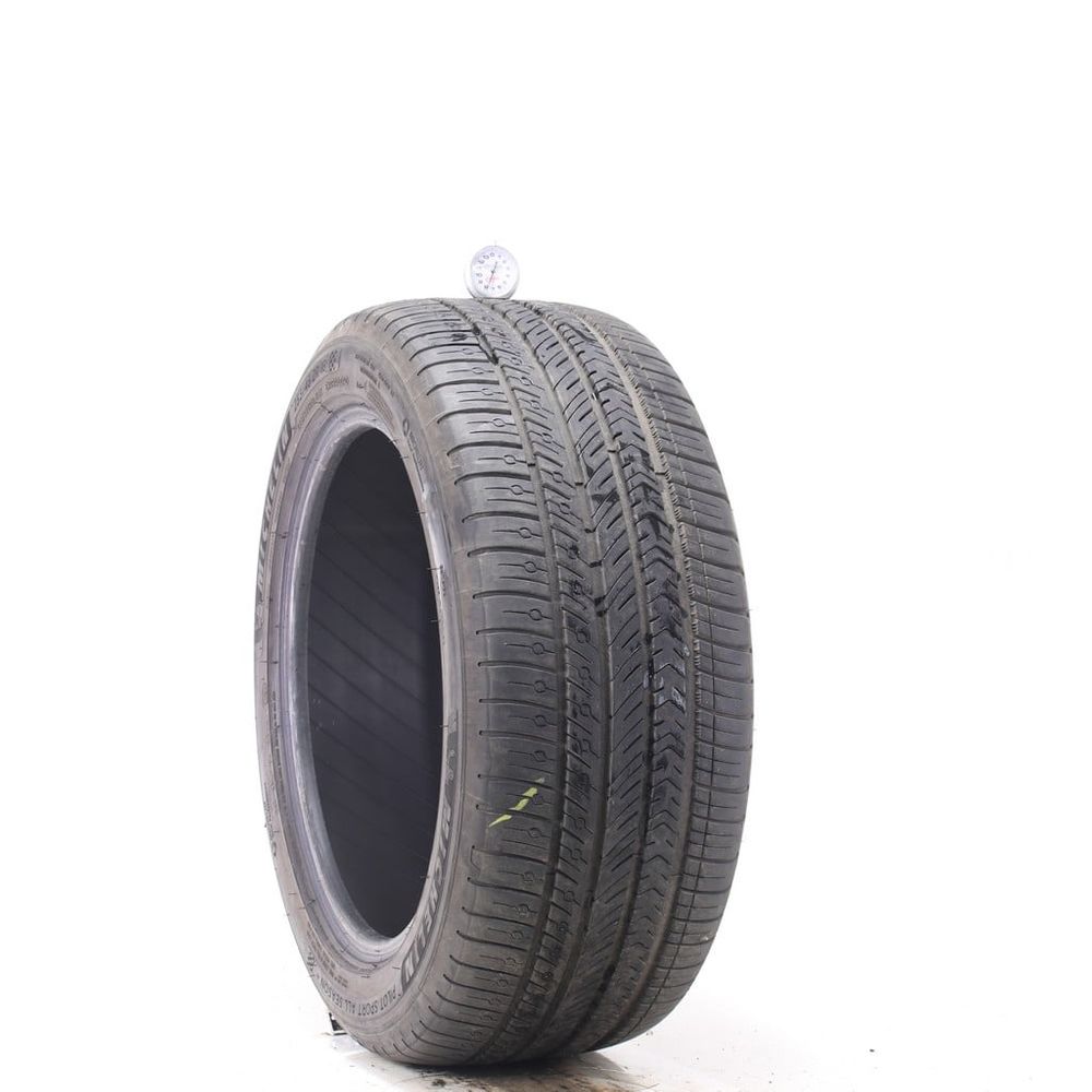 Set of (2) Used 255/45ZR18 Michelin Pilot Sport All Season 4 103Y - 6.5-7.5/32 - Image 4