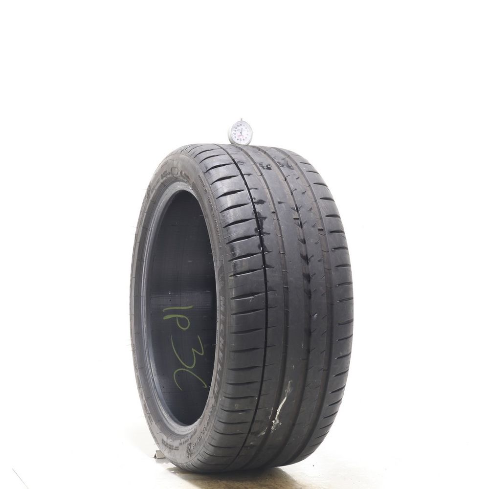 Set of (2) Used 245/40ZR18 Michelin Pilot Sport 4 S 97Y - 7-7.5/32 - Image 1