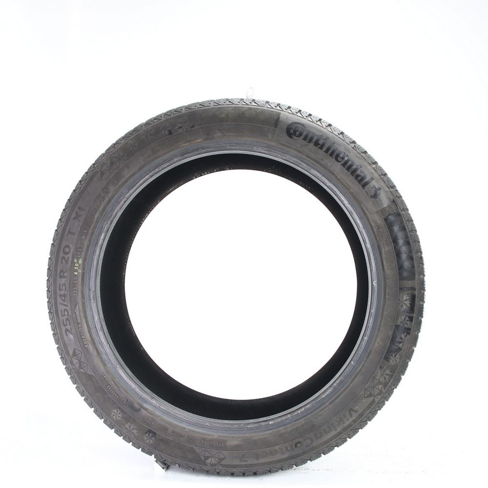Set of (2) Used 255/45R20 Continental VikingContact 7 105T - 9-9.5/32 - Image 3