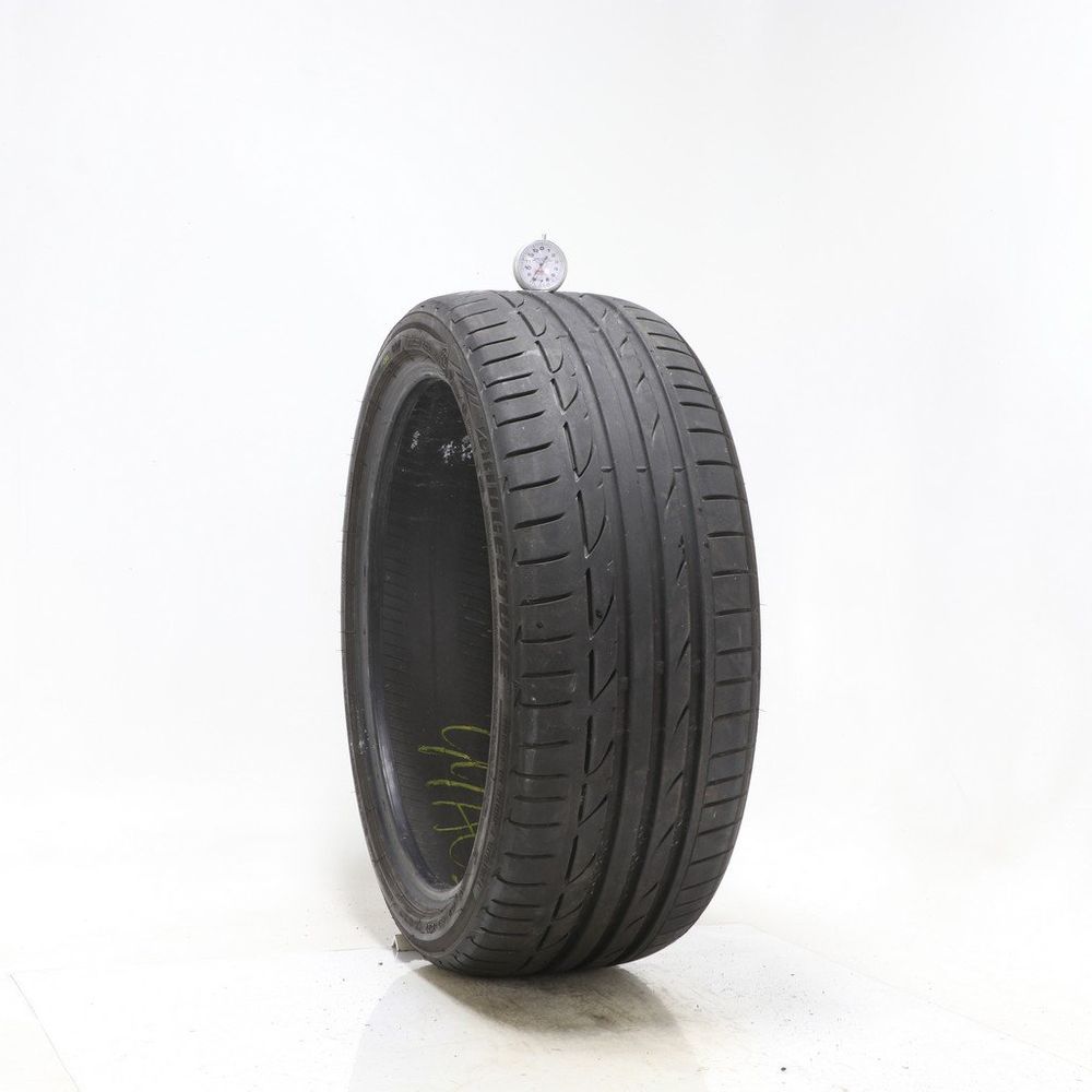 Set of (2) Used 225/40R19 Bridgestone Potenza S001 RFT 89Y - 8-9.5/32 - Image 1
