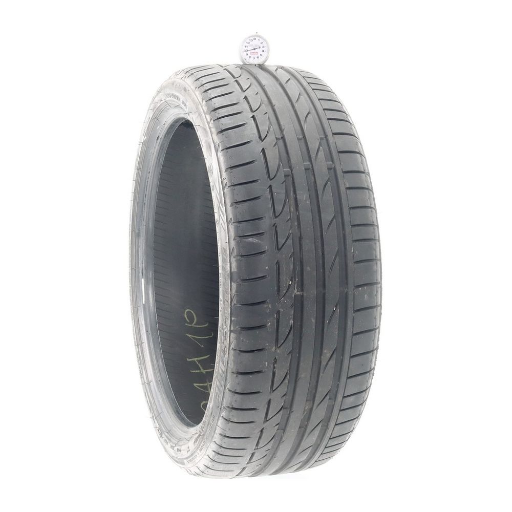 Set of (2) Used 225/40R19 Bridgestone Potenza S001 RFT 89Y - 8-9.5/32 - Image 4