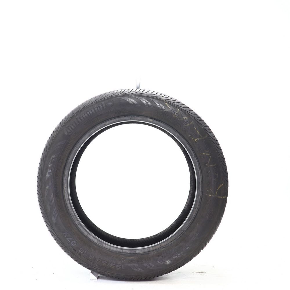 Set of (2) Used 195/55R16 Continental ContiProContact SSR 87V - 6-7/32 - Image 3