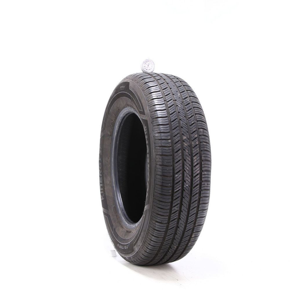 Set of (2) Used 215/70R16 Hankook Kinergy ST 100T - 7.5/32 - Image 1