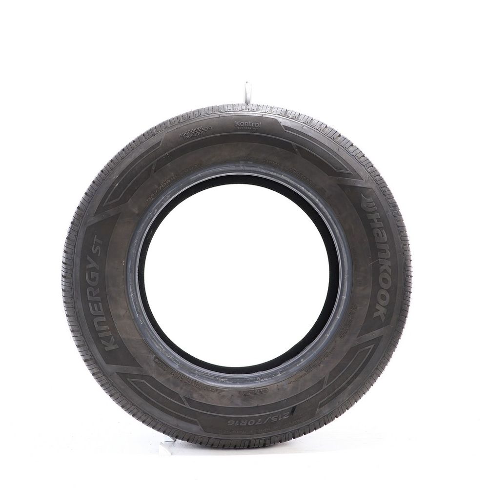 Set of (2) Used 215/70R16 Hankook Kinergy ST 100T - 7.5/32 - Image 3
