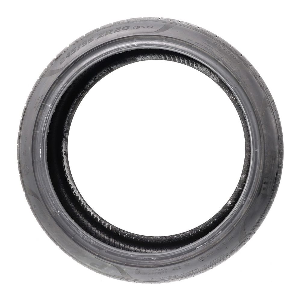 Set of (2) Used 245/35ZR20 Pirelli P Zero PZ4 F01 95Y - 8-8.5/32 - Image 3