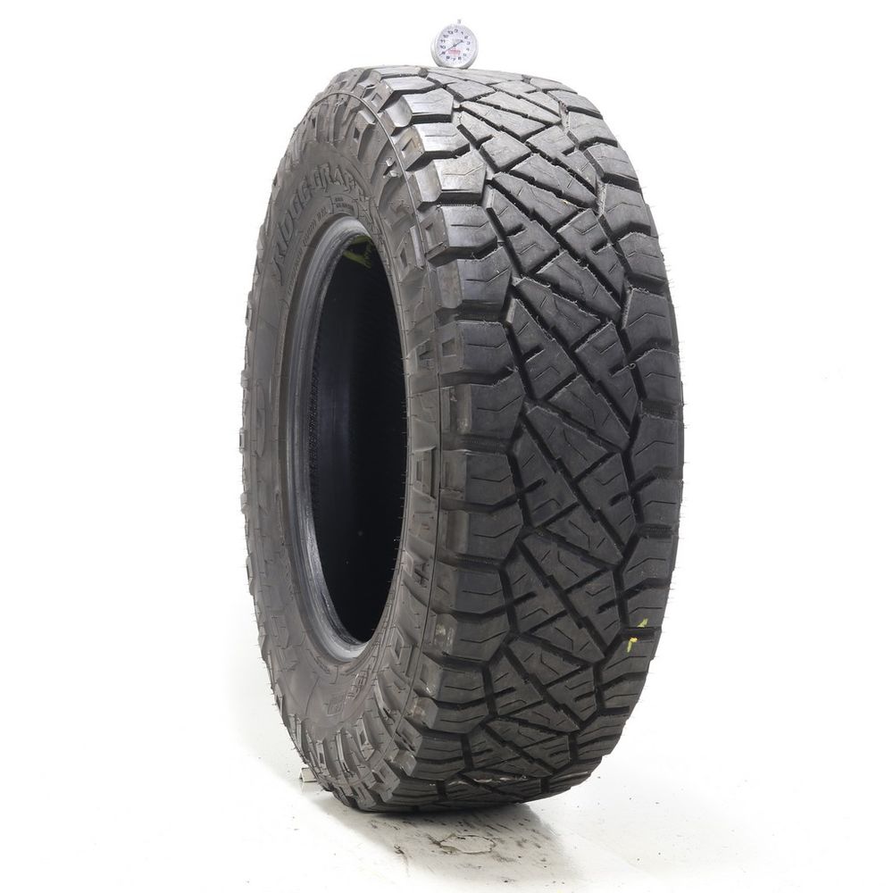 Set of (2) Used LT 275/70R18 Nitto Ridge Grappler 125/122Q E - 9/32 - Image 1