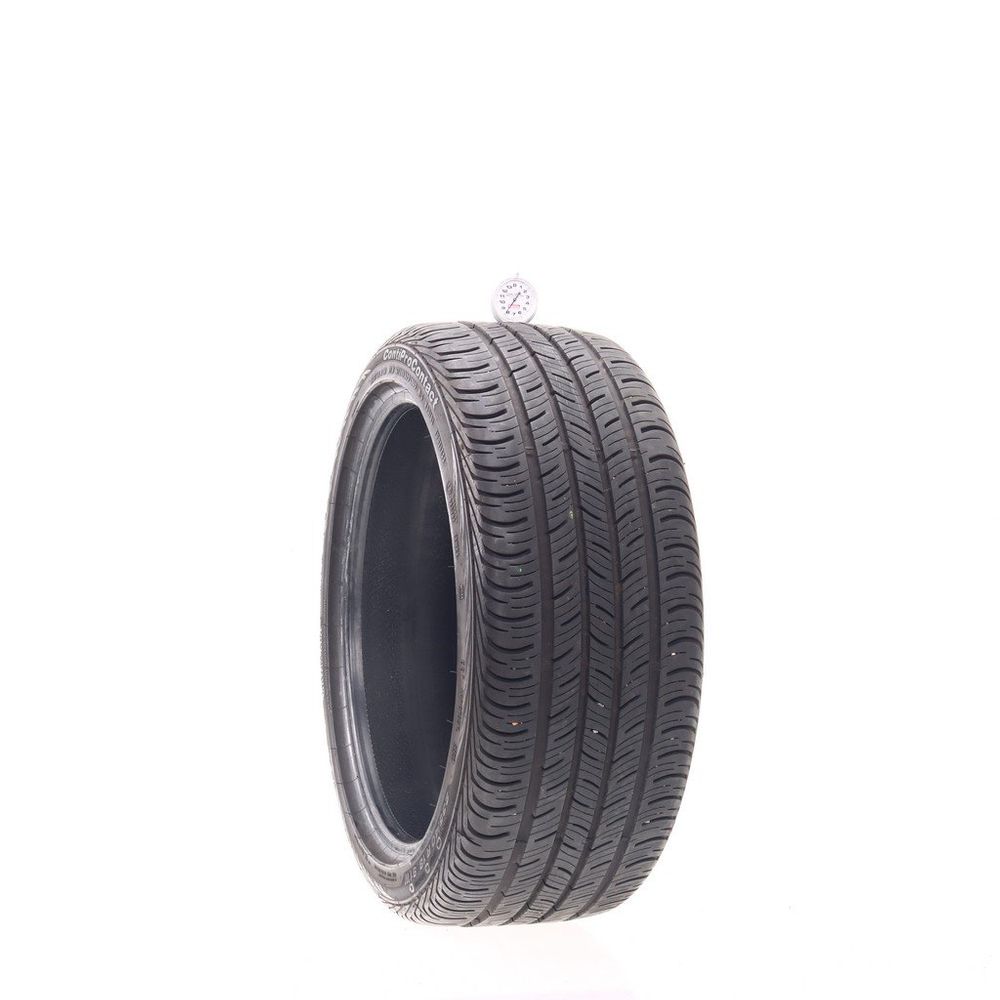 Set of (2) Used 235/40R18 Continental ContiProContact 91W - 8-9.5/32 - Image 1