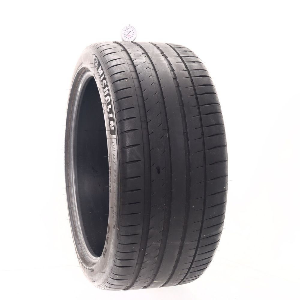 Set of (2) Used 325/35ZR22 Michelin Pilot Sport 4 S MO1 114Y - 7-8.5/32 - Image 4