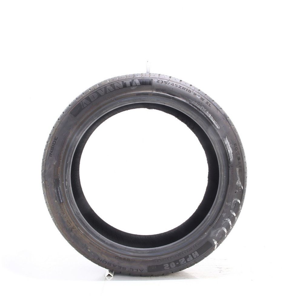 Set of (2) Used 235/45ZR18 Advanta HP Z-02 98W - 7.5-9/32 - Image 3