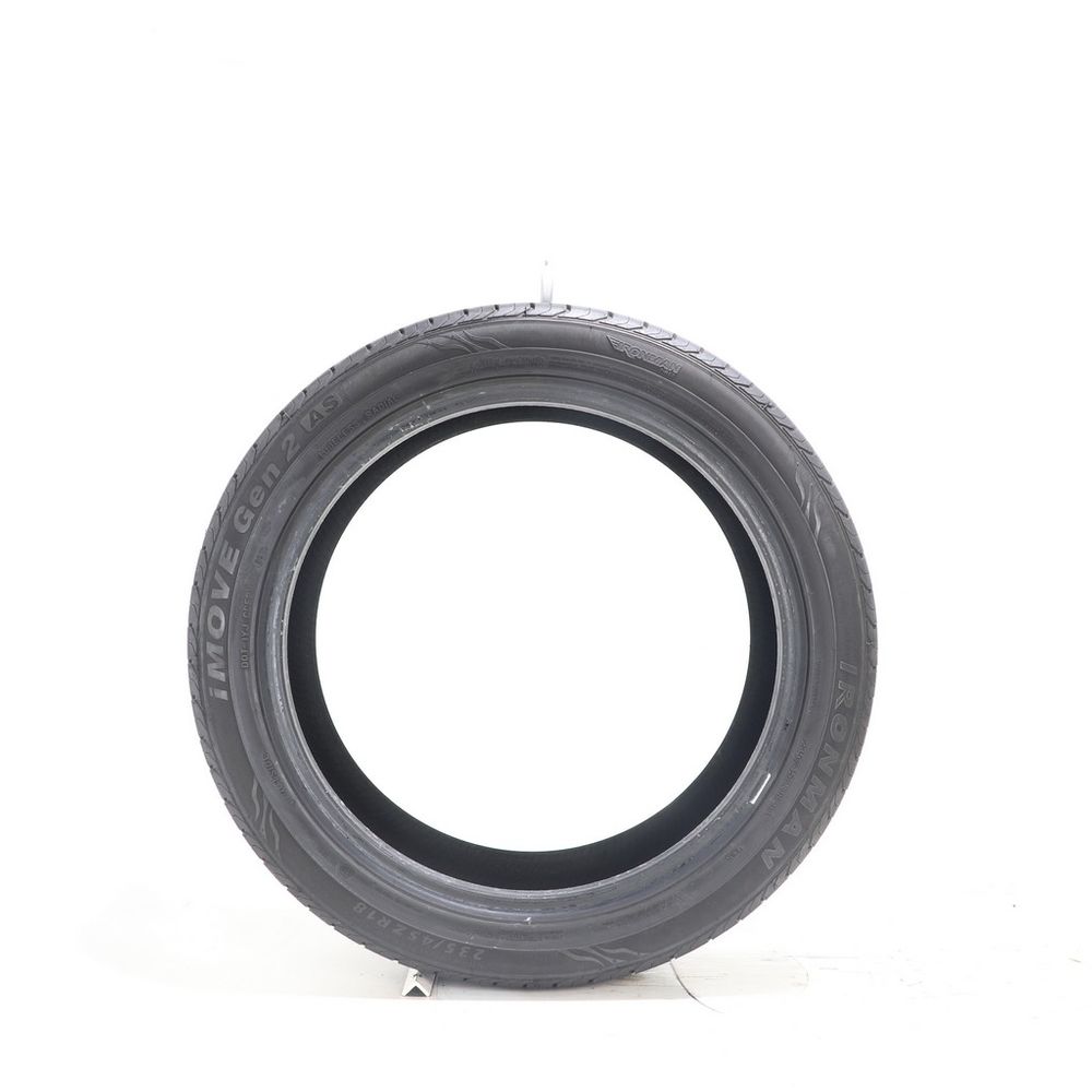 Set of (2) Used 235/45ZR18 Ironman IMove Gen 2 AS 94W - 6.5-7/32 - Image 3