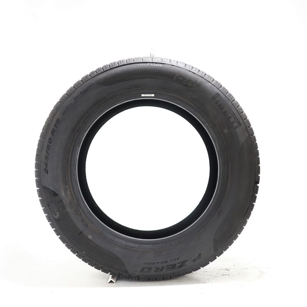 Set of (2) Used 245/60R18 Pirelli P Zero Seal Inside 105H - 9-10/32 - Image 6