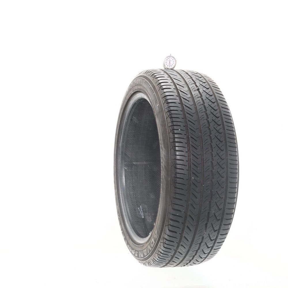 Set of (2) Used 255/45R20 Yokohama Advan Sport A/S Plus 105Y - 7-8/32 - Image 1