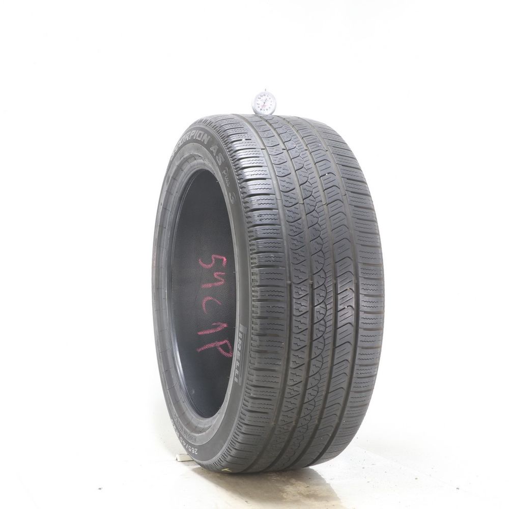 Set of (2) Used 265/45R20 Pirelli Scorpion AS Plus 3 108H - 8-9.5/32 - Image 1