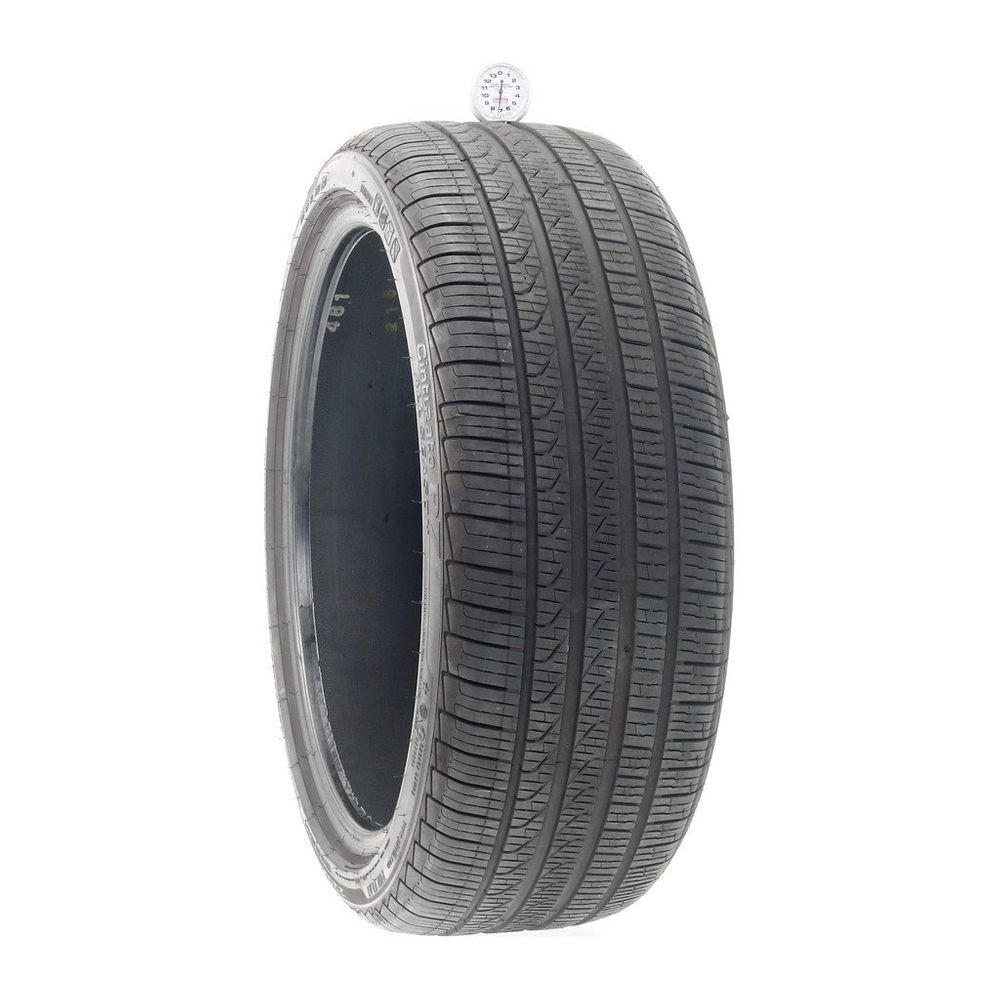 Set of (2) Used 225/40R19 Pirelli Cinturato P7 Run Flat 93H - 7-8.5/32 - Image 1