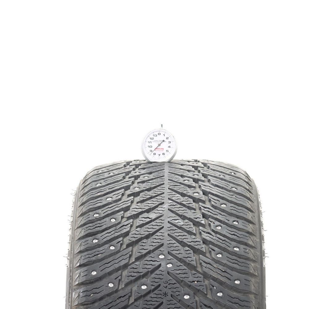 Set of (4) Used 245/45R19 Nokian Hakkapeliitta 10 Studded 102T - 8.5-9/32 - Image 2