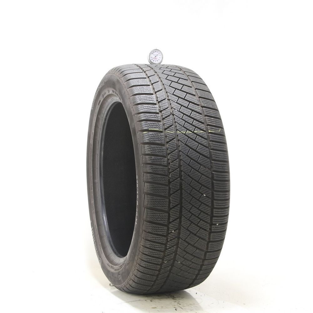 Used 275/45R20 Continental ContiWinterContact TS830P NO 110V - 9/32 - Image 1