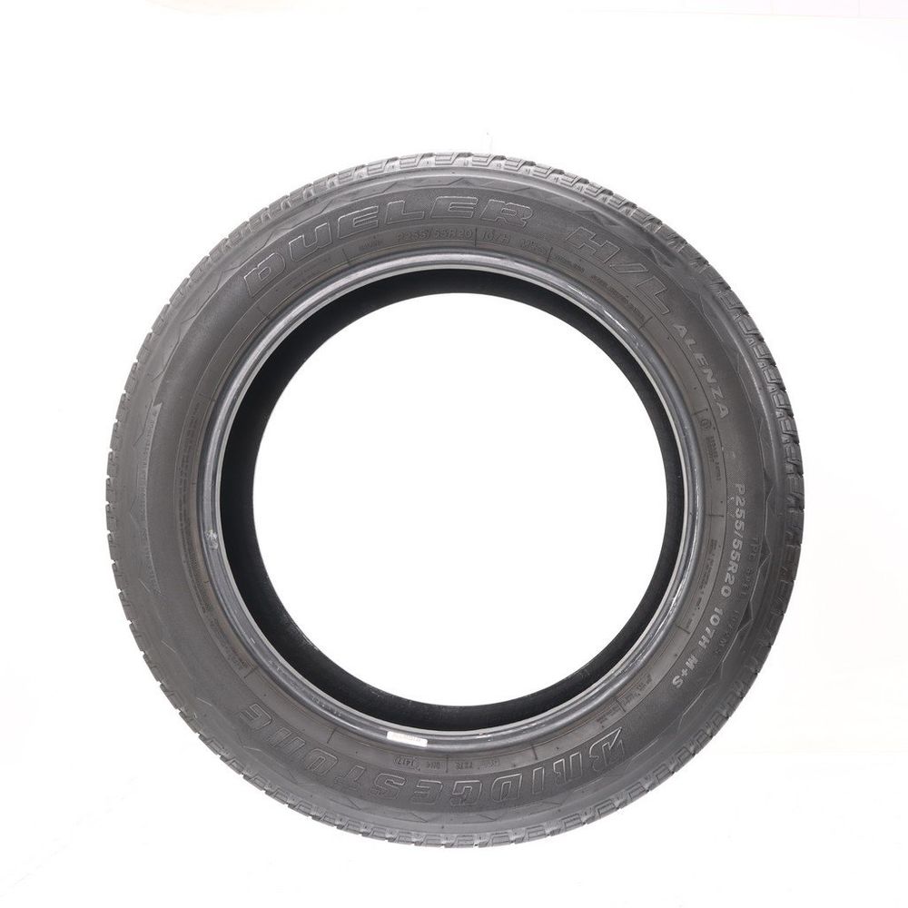 Set of (2) Used 255/55R20 Bridgestone Dueler H/L Alenza 107H - 7.5-9/32 - Image 3