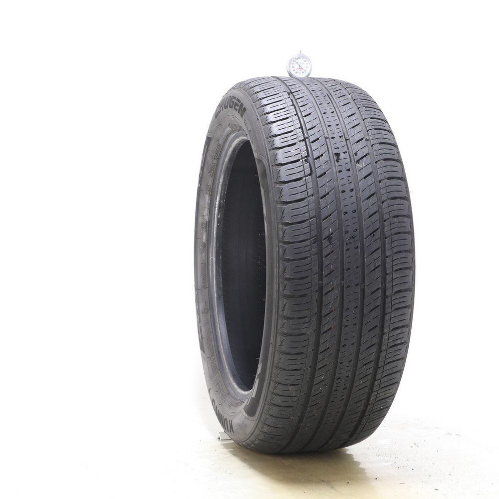 Set of (2) Used 255/50R20 Kumho Crugen Premium 105T - 5-6/32 - Image 1