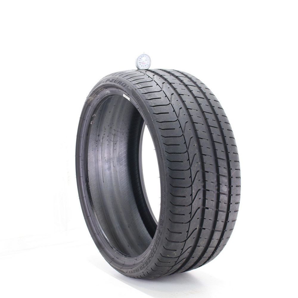 Set of (2) Used 255/30ZR20 Pirelli P Zero R01 92Y - 9-9.5/32 - Image 4