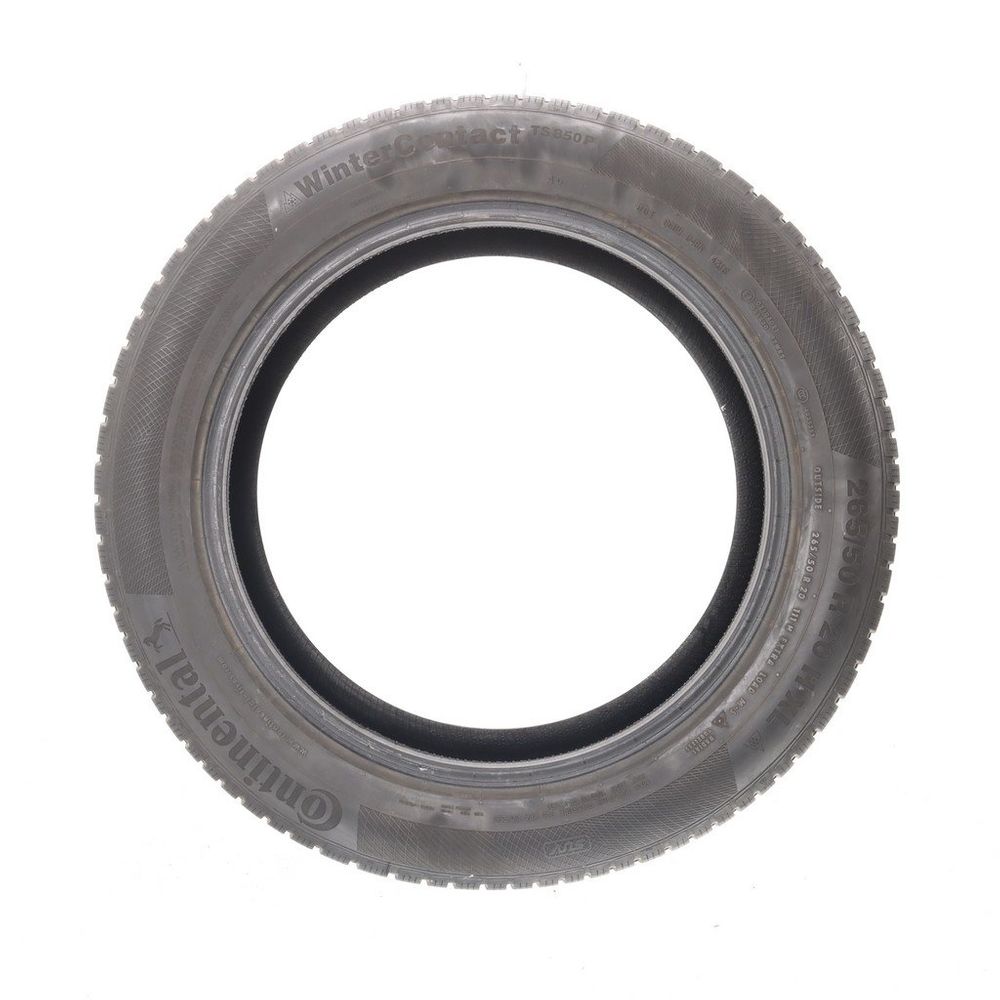 Used 265/50R20 Continental WinterContact TS850P AO 111H - 8.5/32 - Image 3
