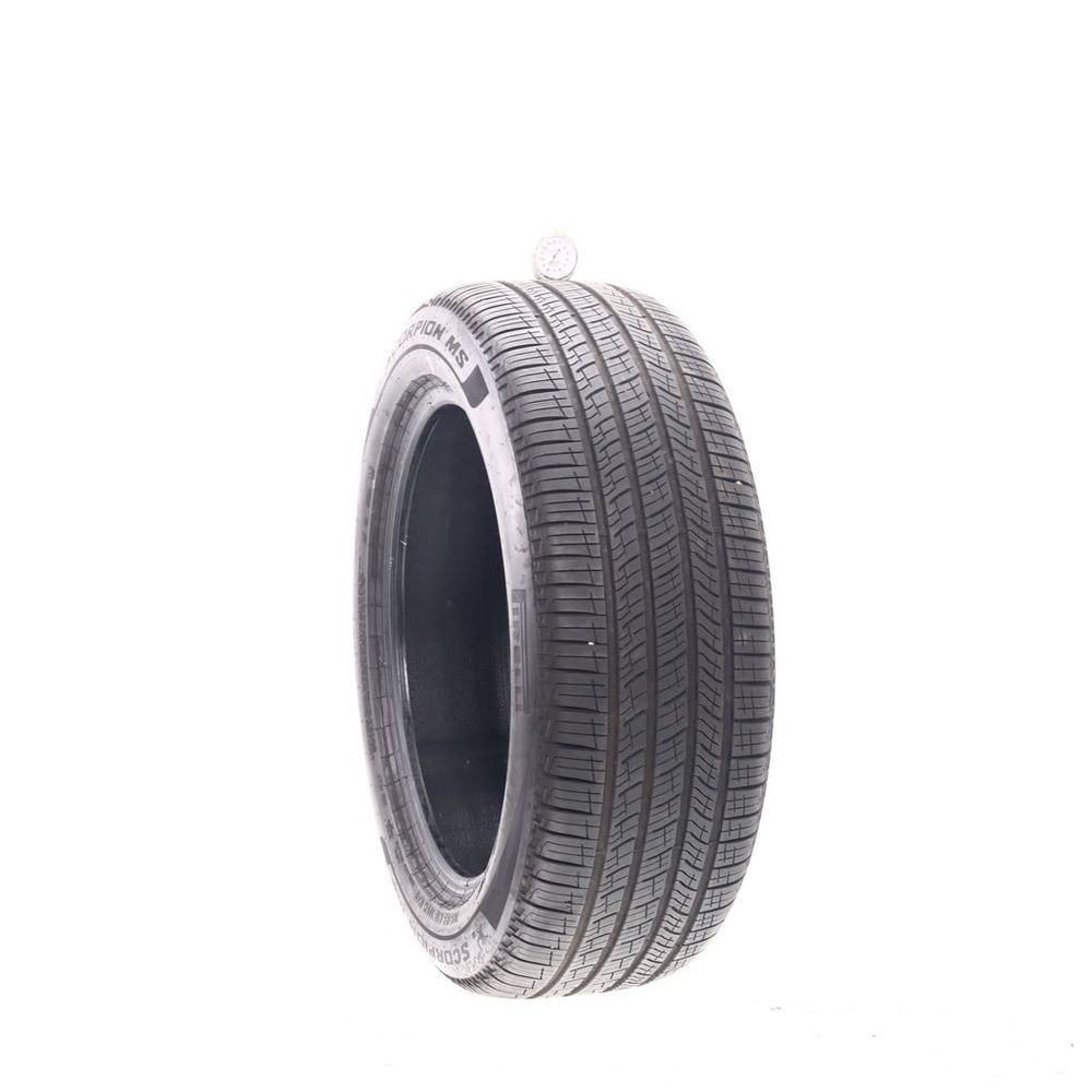 Set of (2) Used 235/55R19 Pirelli Scorpion MS RE0 Run Flat 105H - 7.5-8/32 - Image 4