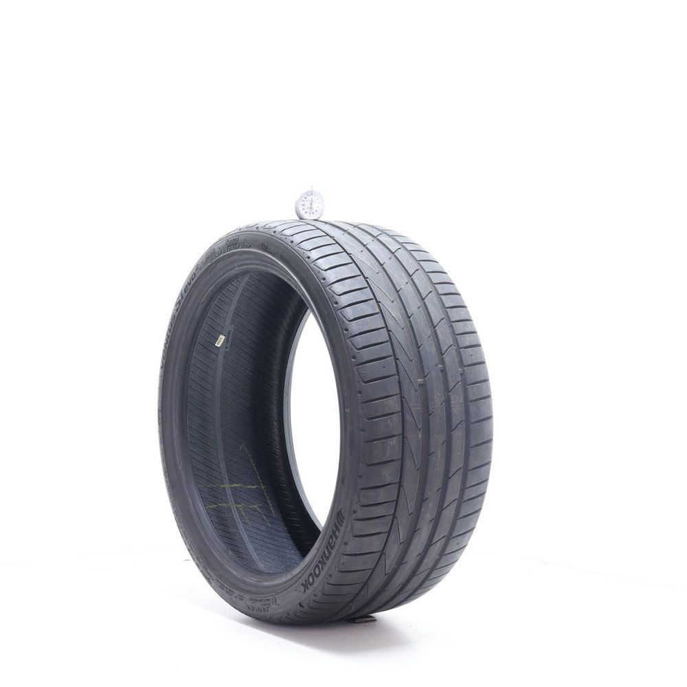 Set of (2) Used 245/35ZR19 Hankook Ventus S1 evo2 RO1 93Y - 7-8/32 - Image 1