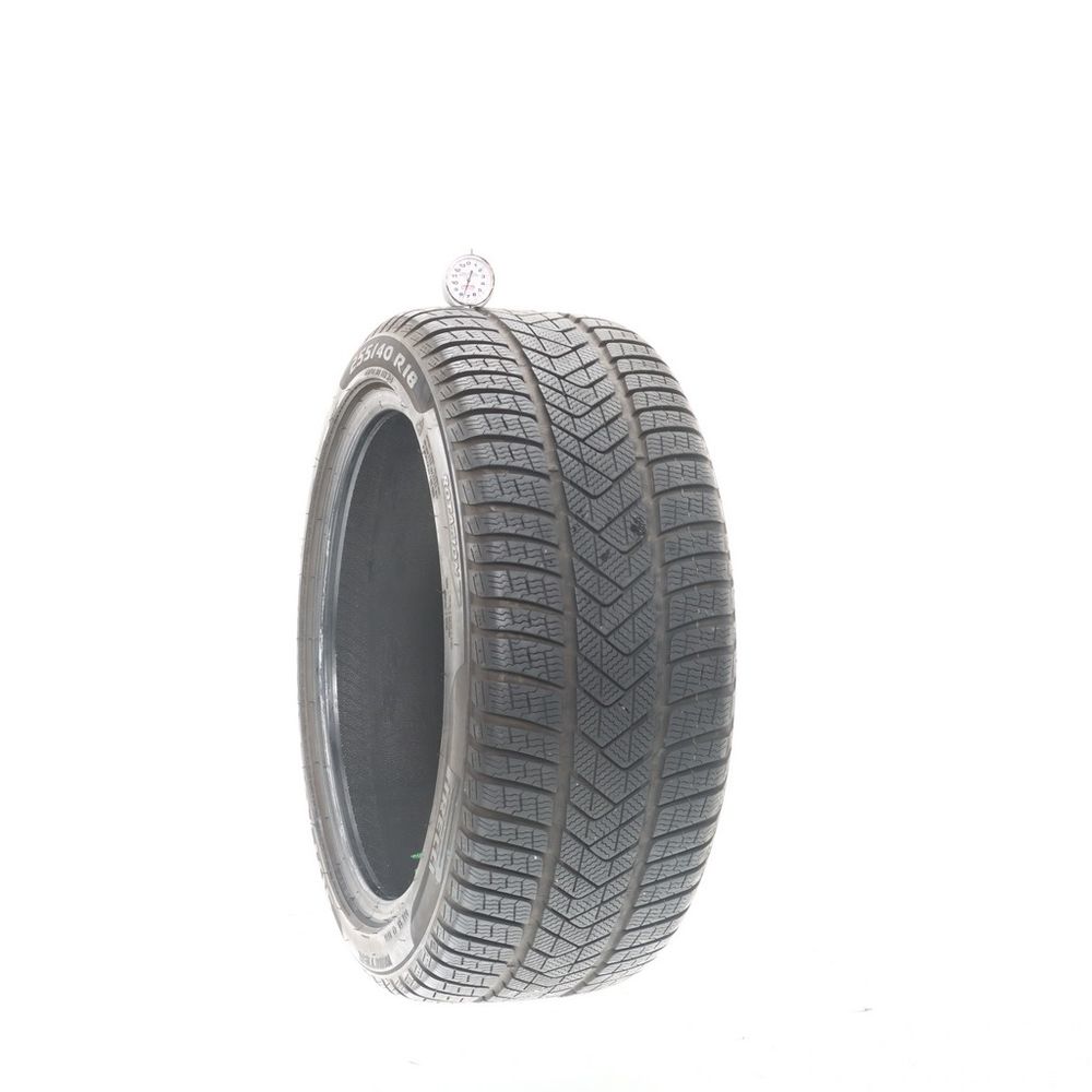 Set of (2) Used 255/40R18 Pirelli Winter Sottozero 3 AR Run Flat 95H - 7-7.5/32 - Image 4