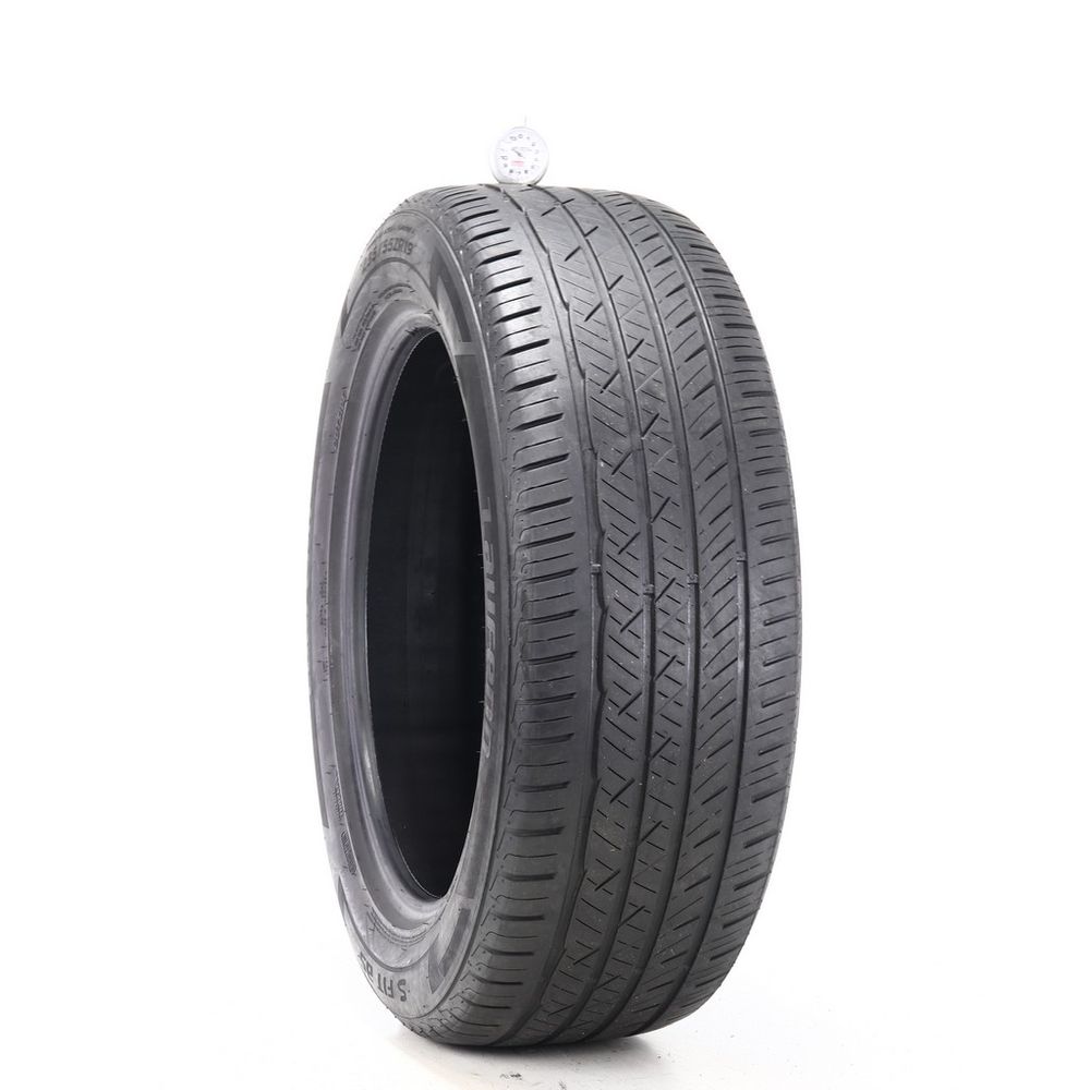 Set of (2) Used 235/55ZR19 Laufenn S Fit AS 105W - 4.5/32 - Image 1