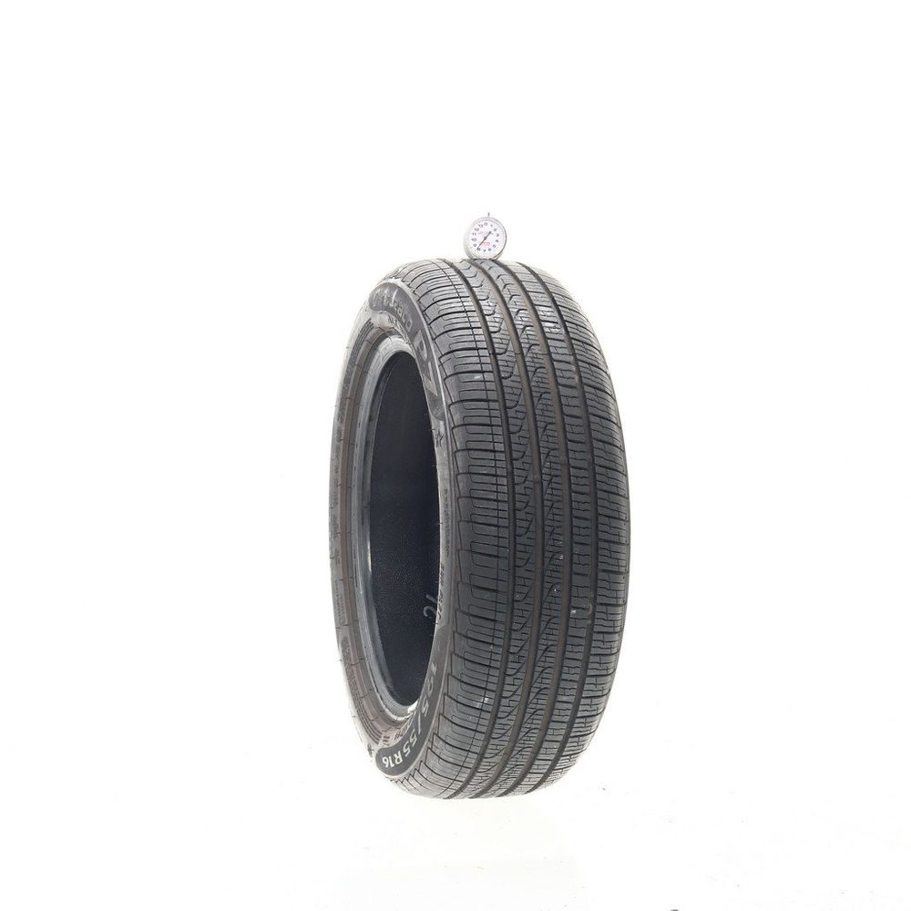 Set of (2) Used 195/55R16 Pirelli Cinturato P7 Run Flat 87V - 8-8.5/32 - Image 1