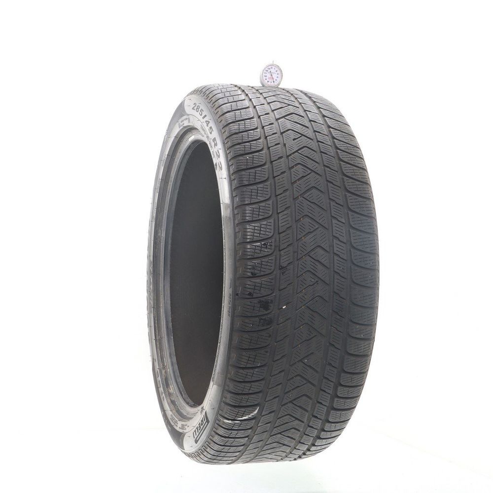 Used 285/45R22 Pirelli Scorpion Winter LR 114V - 6/32 - Image 1