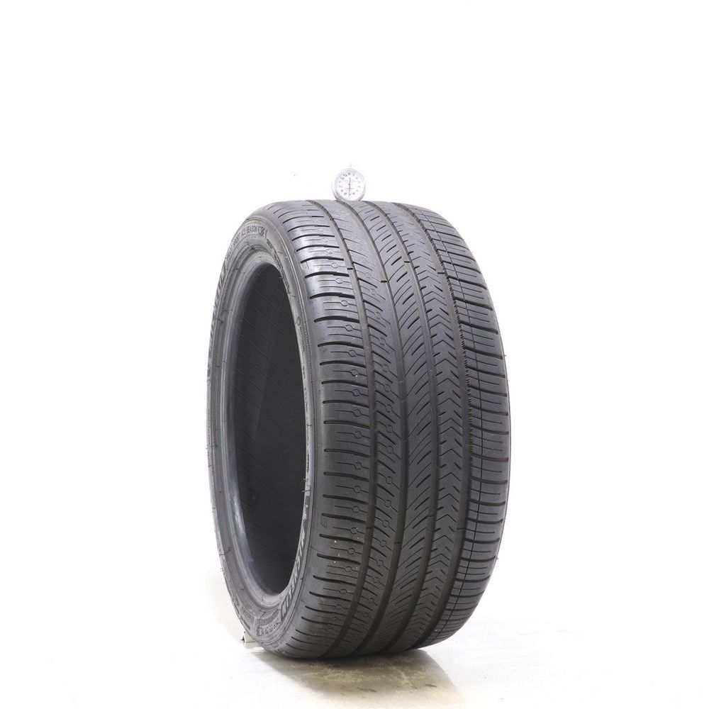 Set of (2) Used 265/35ZR19 Michelin Pilot Sport All Season 4 98Y - 7-7.5/32 - Image 1