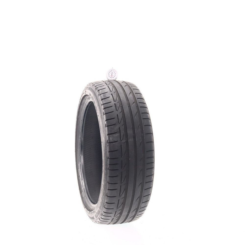 Set of (4) Used 205/45R17 Bridgestone Potenza S001 84W - 7-7.5/32 - Image 1