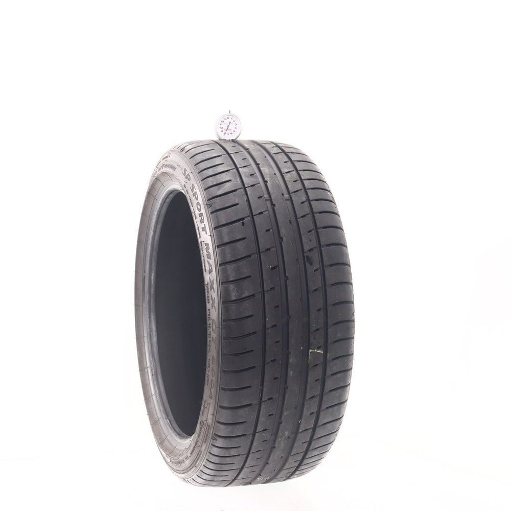 Set of (2) Used 245/40R18 Dunlop SP Sport Maxx GT 600A 97Y - 7.5/32 - Image 1