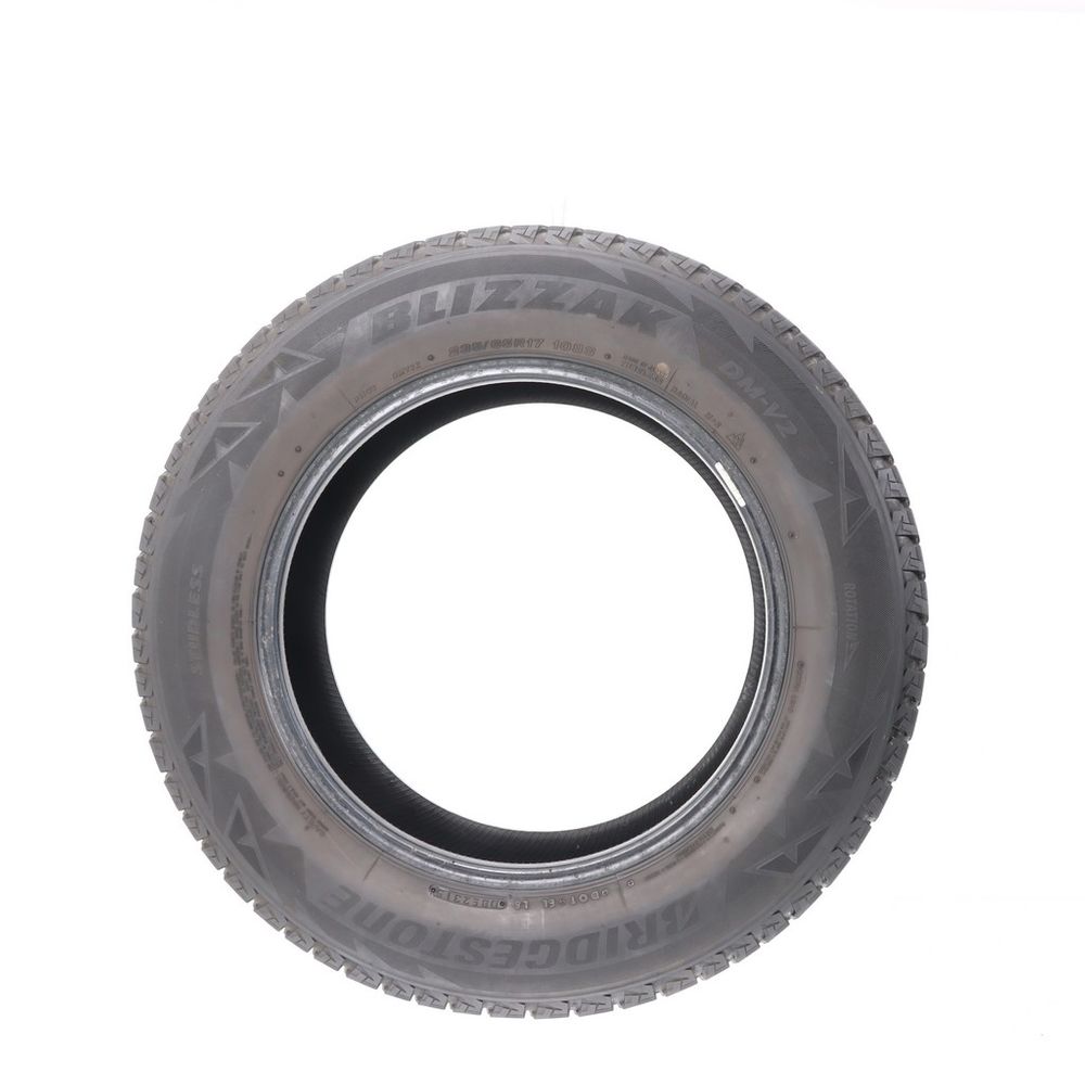 Set of (2) Used 235/65R17 Bridgestone Blizzak DM-V2 108S - 6-6.5/32 - Image 6