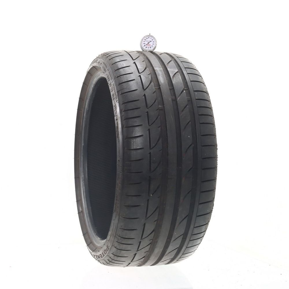 Set of (2) Used 285/30R19 Bridgestone Potenza S001 MOExtended 98Y - 8.5-9/32 - Image 4