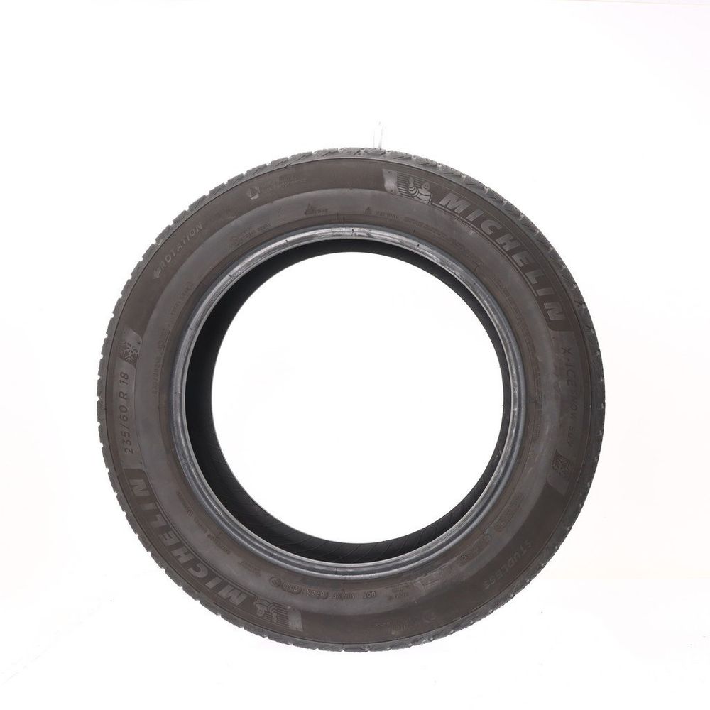 Set of (4) Used 235/60R18 Michelin X-Ice Snow SUV 107T - 6.5-8/32 - Image 3